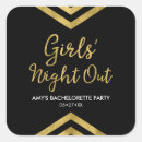 Search for girls night out stickers Black