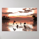 Search for dolphin sunset art Tropical