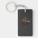 Search for zodiac rectangular key rings Modern
