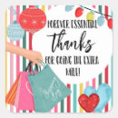 Search for essentials stickers Thank you