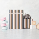 Search for brown stripes wrapping paper Elegant