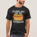 Search for hotdog tshirts Wiener
