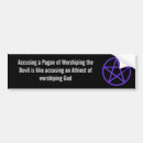 Search for pentagram bumper stickers Pagan