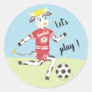 Search for playing soccer stickers Cute
