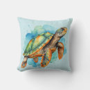 Search for cute turtle cushions Watercolor