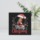 Search for african american santa seasonal cards Winter