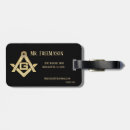 Search for masonic luggage tags Master