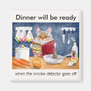 Search for dinner magnets Illustration