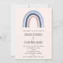 Search for peach and blue wedding invitations Trendy