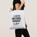 Search for emotional baggage bags Sarcasm