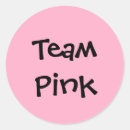 Search for team pink stickers Baby