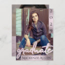 Search for girly graduation invitations High school