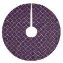 Search for purple and gold tree skirts Chic