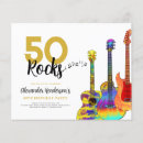 Search for rocks 4x5 invitations Guitars
