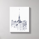 Search for black white paris eiffel tower canvas prints Travel