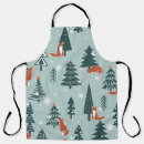 Search for illustration fox aprons Forest