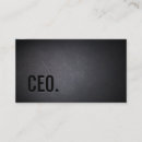 Search for ceo business cards Executive