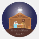 Search for baby jesus manger stickers Christianity