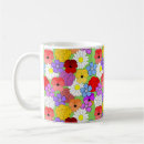 Search for flower garden mugs Red