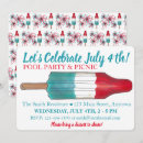 Search for pool 4th of july invitations Picnic