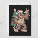 Search for bigfoot christmas cards Santa