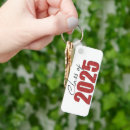 Search for high school senior key rings Red