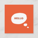 Search for hello business cards Writer