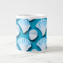 Search for blue seashells mugs Ocean
