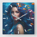 Search for blue fairy clocks Princess