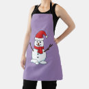 Search for scarf aprons Red