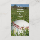 Search for baseball business cards Athlete
