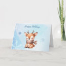 Search for blue and white christmas cards Deer