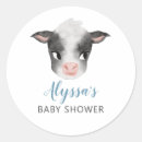 Search for blue cow stickers Cow baby shower