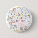 Search for unicorn birthday badges Rainbow