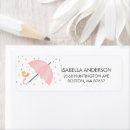 Search for pink bird return address labels Girl