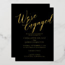 Search for stylish engagement party invitations We are engaged