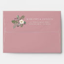 Search for dusty rose envelopes Floral