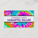 Search for spiral business cards Psychedelic
