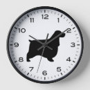 Search for cocker spaniel clocks Dog