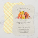 Search for harvest dinner invitations Rustic