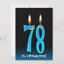Search for 78th birthday invitations Funny