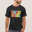 Search for alphabetical tshirts Matching