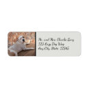 Search for brown white dog return address labels Animals