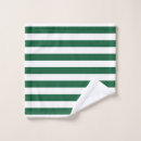 Search for green white stripe pattern bath towels Stylish