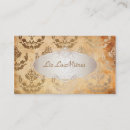 Search for parchment business cards Vintage