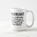 Search for marriage joke mugs Husband