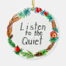 Search for quiet christmas tree decorations Nature