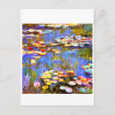 Search for lily vertical postcards Claude monet
