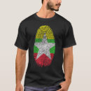 Search for myanmar flag tshirts Fingerprint