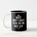 Search for nice list mugs Santa